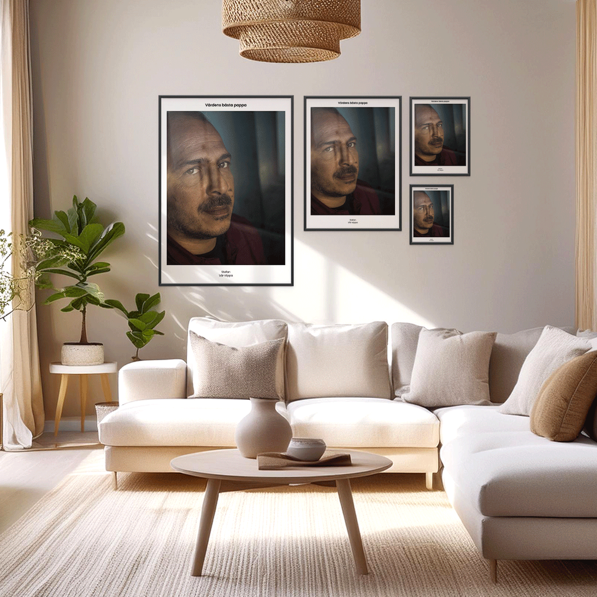 Fotoposter Pappa 4 Format