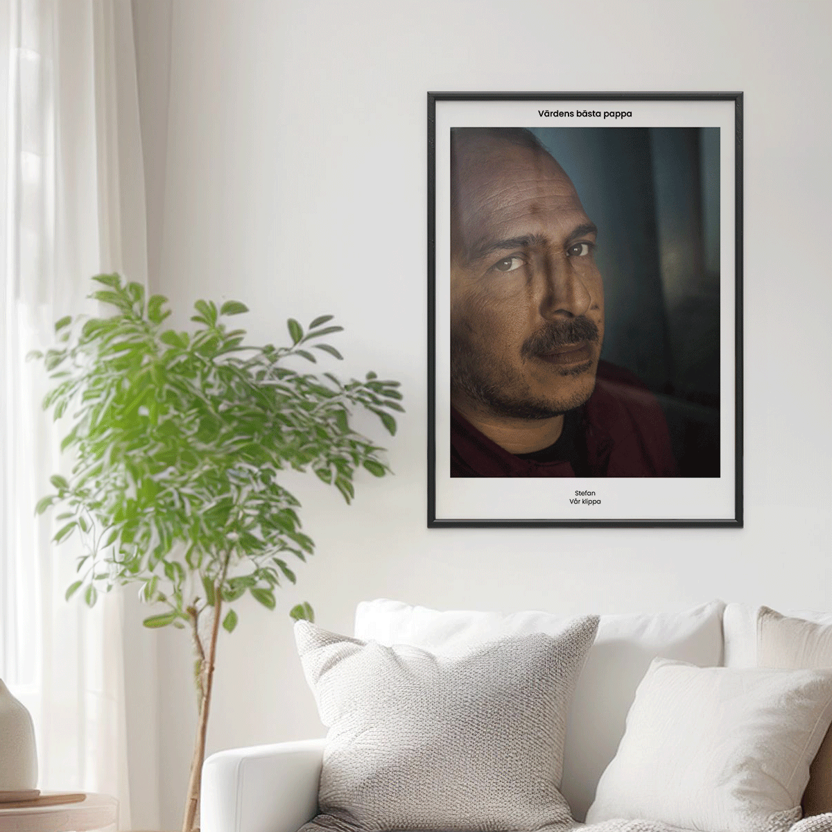 Fotoposter Pappa 4 Vägg 3