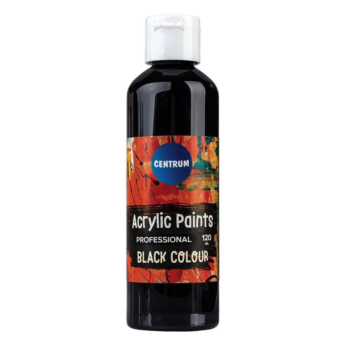 Akrylfärg Svart 120ml Akrylfärg Svart 120ml
