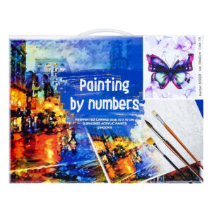 Paint by numbers Fjäril 30x40