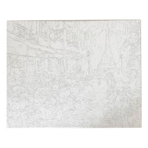 Paint by numbers Paris 40x50 2