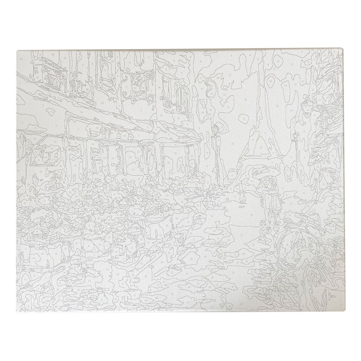 Paint by numbers Paris 40x50 2