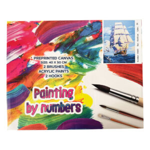 Paint by numbers Segelbåt 40x50