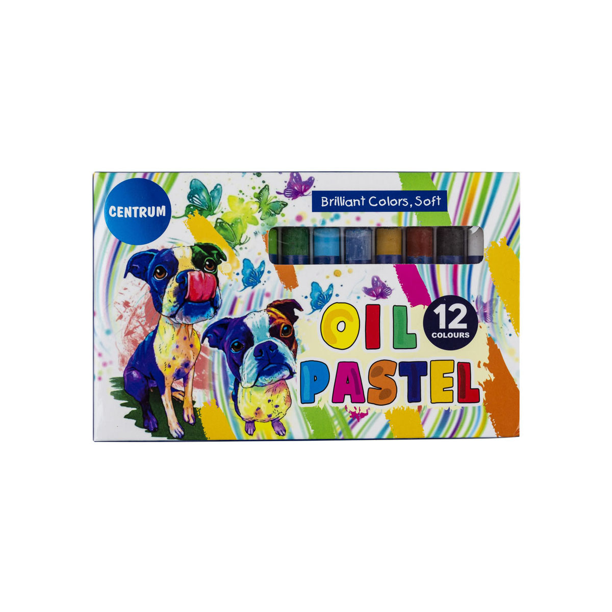 Pastellkritor 12 färger Pastellkritor 12 färger
