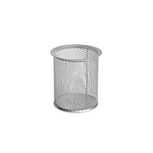 Pennhållare silver metall