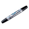 Permanent marker dual tip svart 2
