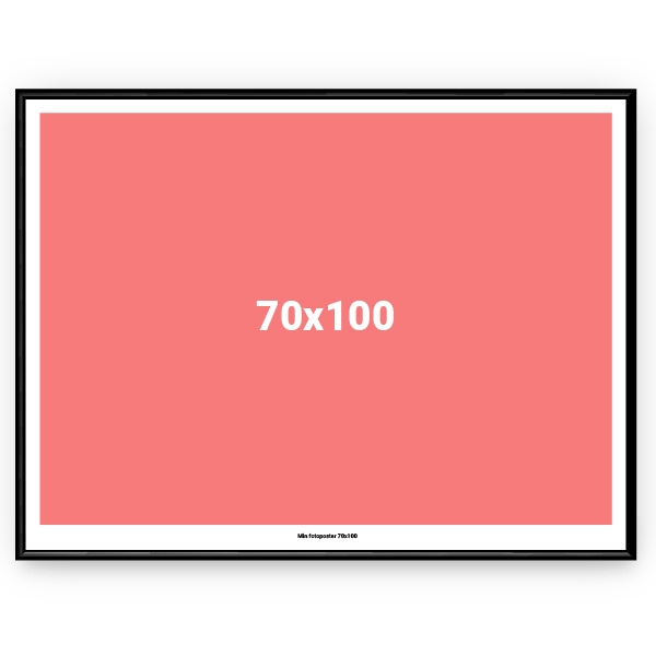 Personlig Poster 100x70 liggande Personlig Poster 100x70 liggande