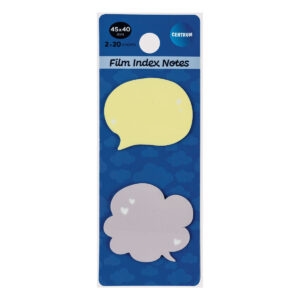 Sticky notes 45x40 Pratbubblor