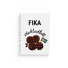 Anteckningsbok A5 Fika Chokladboll