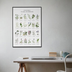 Poster Vilda blommor 50x70 2