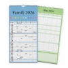 Familjekalender Färg 2026