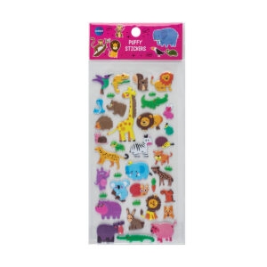Stickers Puffy Zoo 2 86680B