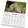 Väggkalender Levande Skog 2026 uppslag