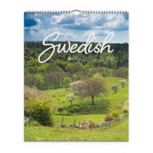 Väggkalender Swedish Nature 2026 omslag