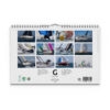 Väggkalender Yachting 2026 baksida