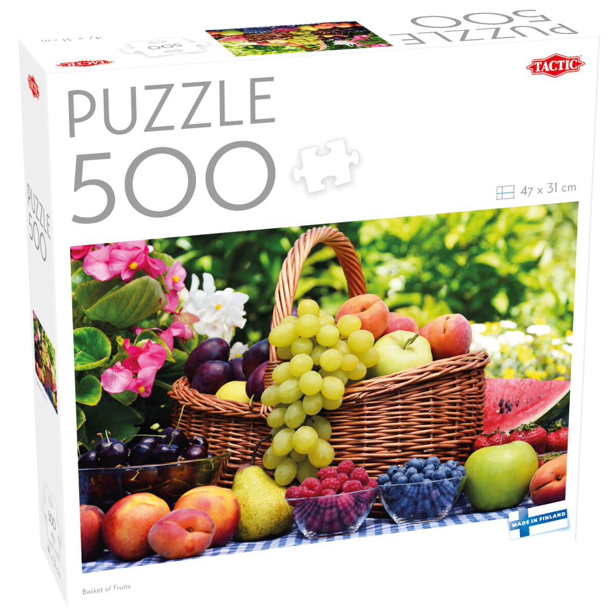 Pussel fruktkorg 500 bitar