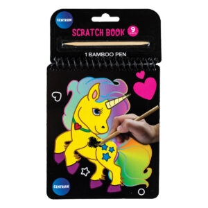 Scratch book Unicorn