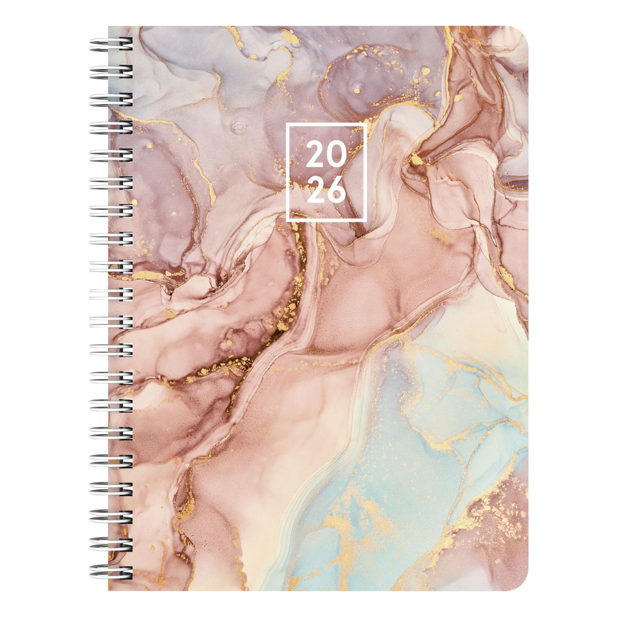 Almanacka A6 Pastel Marble 2026 Almanacka A6 Pastel Marble 2026
