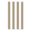 Bufféservett 16P Rand beige