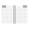 Almanacka A6 Black Marble 2026 uppslag 5