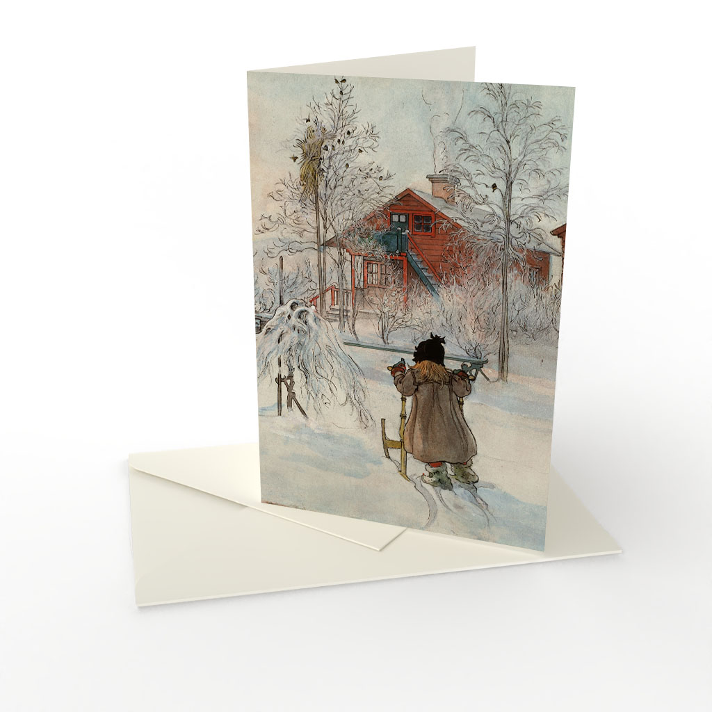 Julkort Carl Larsson Gården Julkort Carl Larsson Gården
