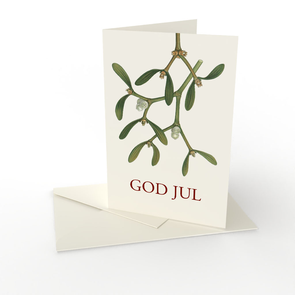 Julkort Mistel Julkort Mistel
