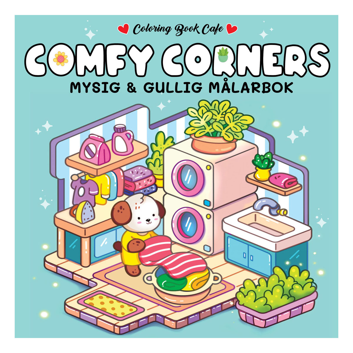 Cozy Målarbok Comfy Corners