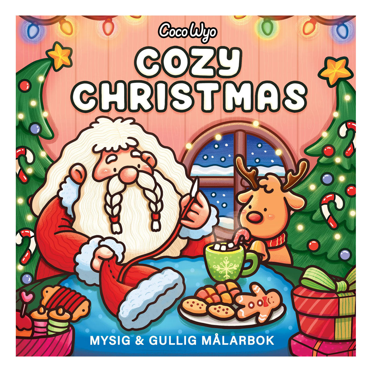 Cozy Målarbok Cozy Christmas Cozy Målarbok Cozy Christmas