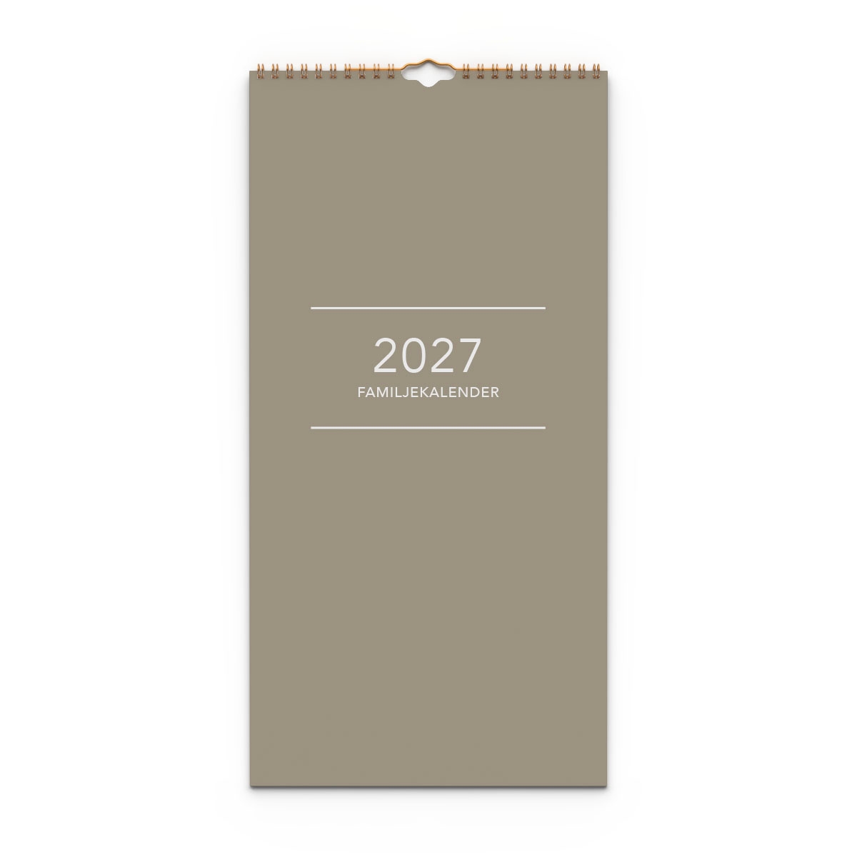 Familjekalender Clean 2027 Familjekalender Clean 2027