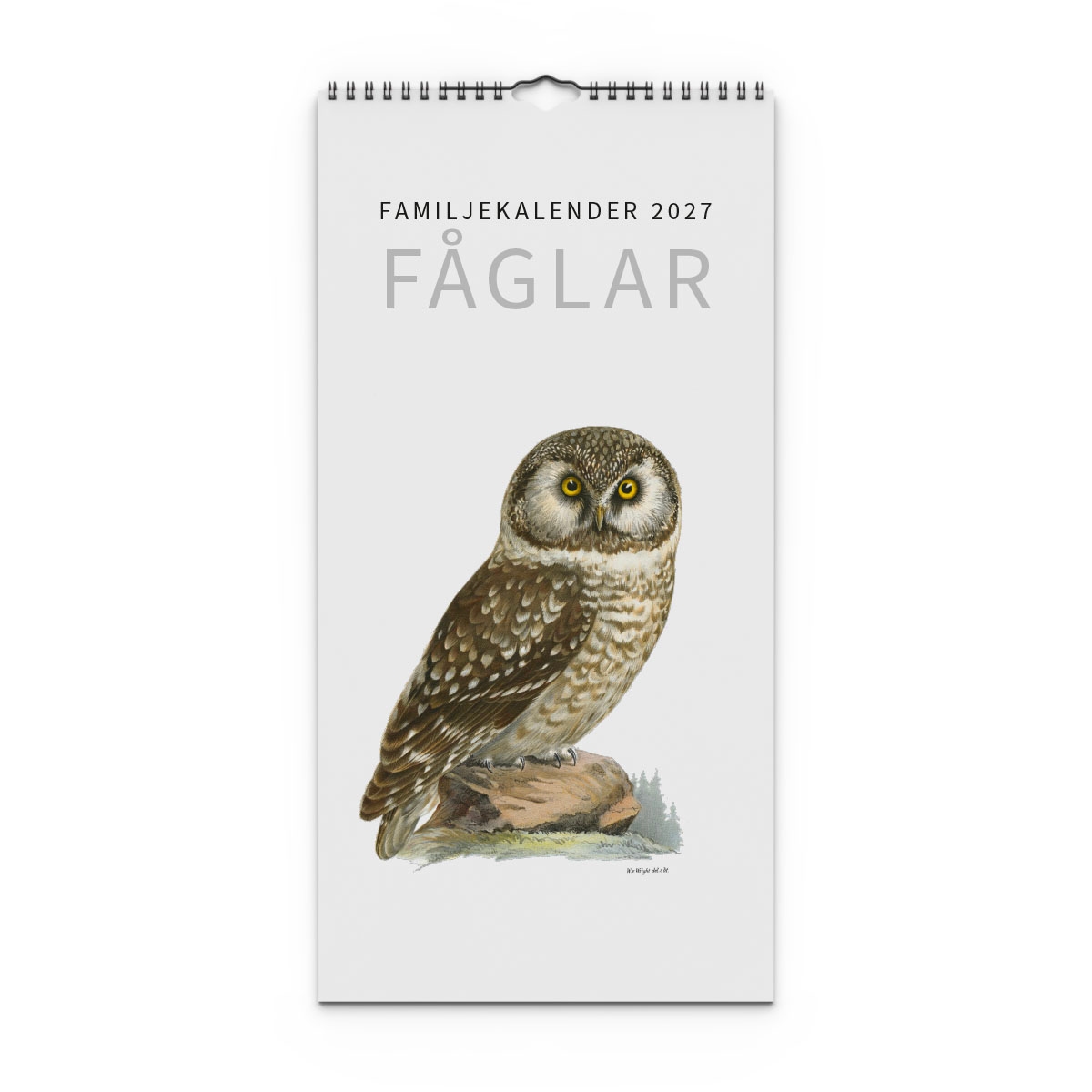 Familjekalender Fåglar 2027