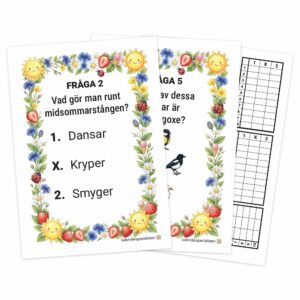 Gratis tipspromenad midsommar barn