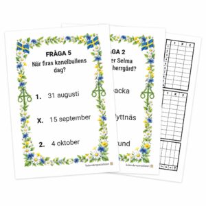 Gratis tipspromenad midsommar Sverige