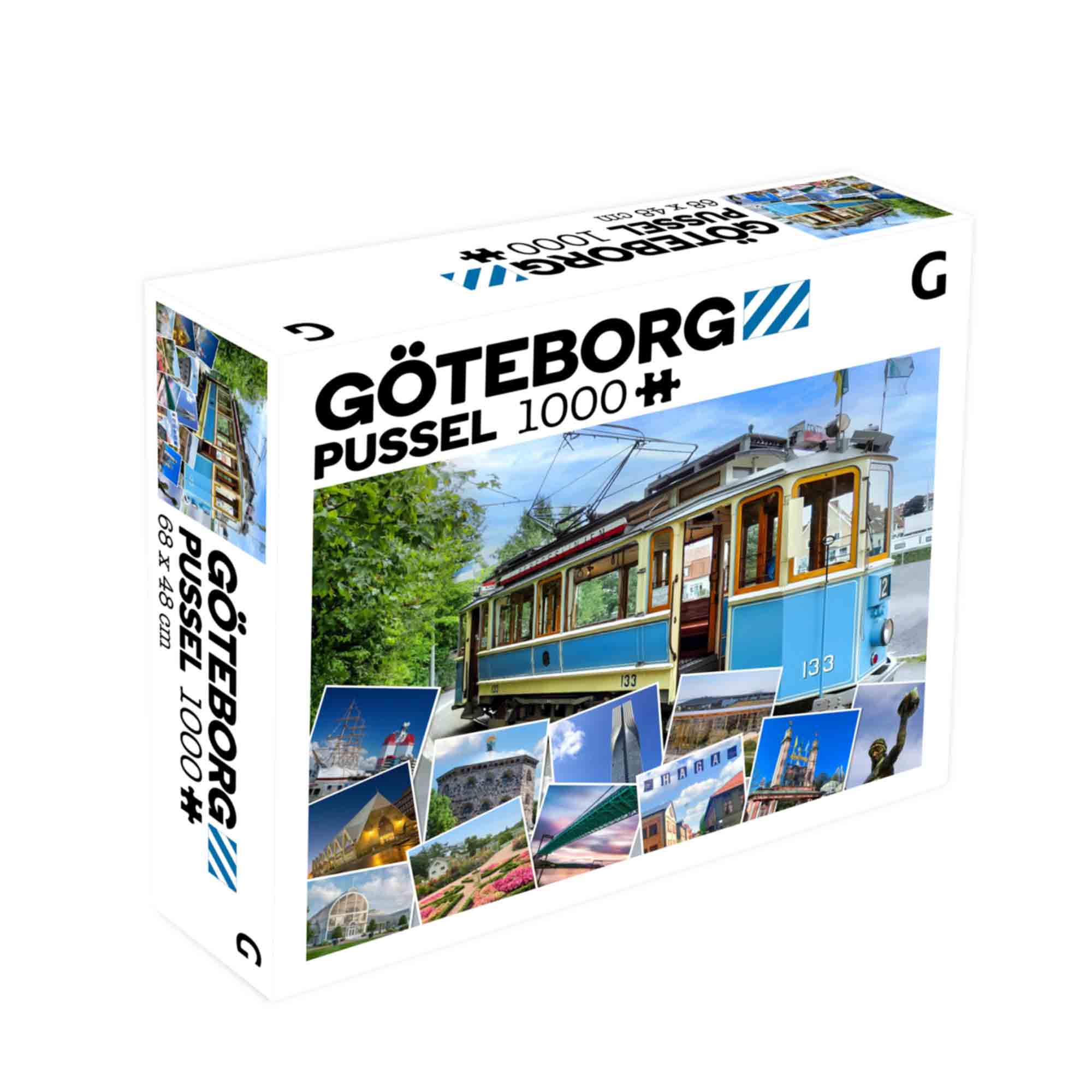 Pussel Kollage Göteborg 1000